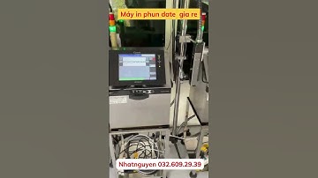 Máy in phun date gia re - in date nhap nhat chat luong | 0326092939-Nhat Nguyen #mayinphundatetudong