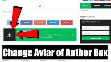 How to Change Author Box Avtar in Colored Minima 3 Mag Style Blogger Template | Tech Reveal