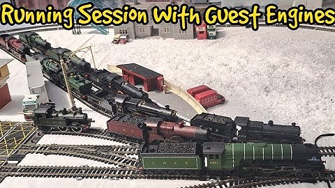 Model Railway Running Session - Guest Locomotives