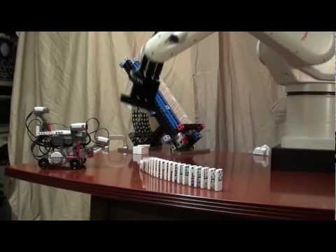 F3 Robot vs. Mindstorms Robot Tank