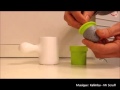 Objet insolite design boule  the fleur silicone balvi