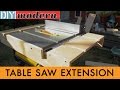 Dewalt Table Saw Extension