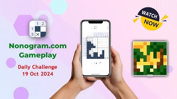 Nonogram.com Logic Puzzle Game | Daily Challenge 19 Oct 2024 #gameplay #rainforest