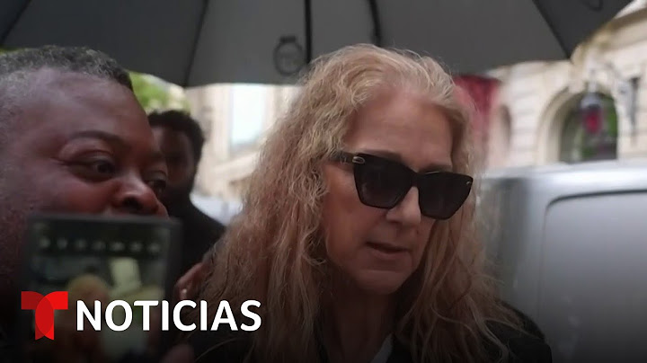Céline Dion saluda a admiradores tras la inauguración de París 2024 | Noticias Telemundo