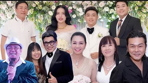 Nsưt Phượng Hằng Ngân Tuấn Hồng Tơ Ty Thy Hà Kiều Anh Và Nhiếu Cs Đến Dự Đám Cưới Con Cs Khánh Bình