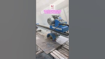 Máy cắt gạch cắt đá bàn nước Xinkai Z2 DZ cắt thẳng, líp cạnh chạy chỉ, bo cạnh công suất 3 0KW