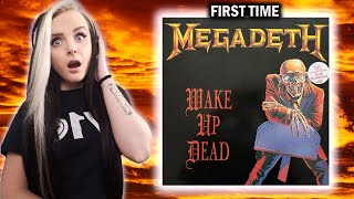 FIRST TIME listening to MEGADETH "Wake Up Dead"