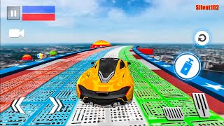 Mega Ramp Car Stunt 3d Simulator Game - Impossible Ramps - Android Gameplay screenshot 5
