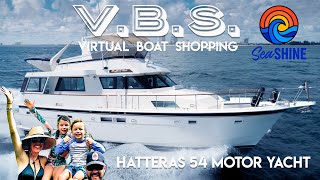 Hatteras 54 vs 53 vs 56 review Yes? No? Maybe? Virtual Boat Shopping for a Great Loop boat, ep. 15