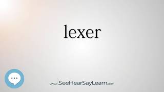 lexer - Smart & Obscure English Words Defined 👁️🔊🗣🧠✅ - Smart & Obscure English Words Defined 👁️🔊🗣🧠✅