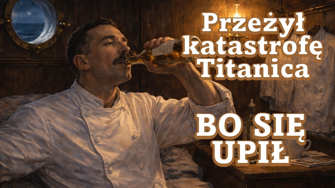 Katastrofa Titanica - Alkohol lepszy niż kamizelka ratunkowa