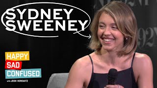 Sydney Sweeney talks IMMACULATE, EUPHORIA, ANYONE BUT YOU, MADAME WEB I Happy Sad Confused