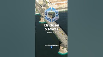 Cities: Skylines II Bridges & Ports is realizing on October 29th #citiesskylines #gaming #ad