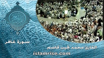 سورة غافر ( القارئ محمد نجيب قاسم )