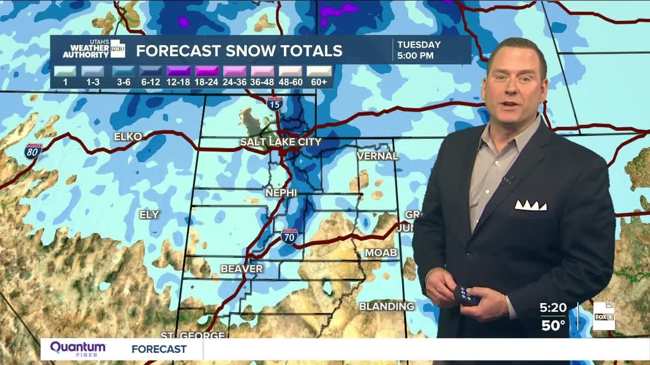 Snow on the way! Monday, February 26 - YouTube