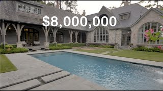 Inside an $8m private residence in Houston | Style and Luxury in a serene setting.