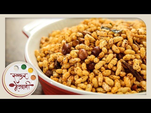 कोल्हापुरी भडंग | Bhadang Recipe | Spicy Puffed Rice | Bhadang Recipe by Archana | Recipe In Marathi | Ruchkar Mejwani