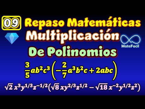 💎09. Multiplicación de polinomios EJERCICIOS RESUELTOS