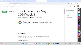 The Arcade Trivia May 2024 Week 4 || Lab Solution || Qwiklabs Arcade 2024
