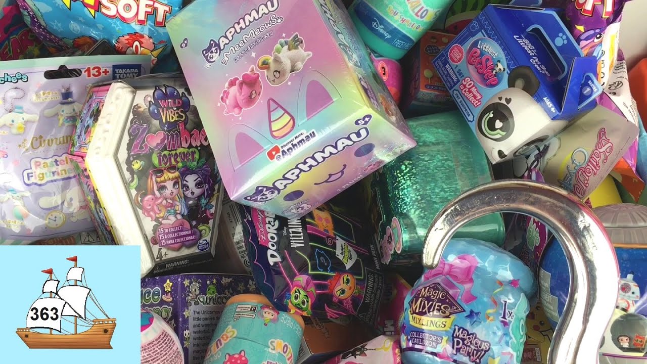 Blind Bag Ship 363 Aphmau Squishmallows Mystery Squad FNAF Disney LEGO Mini Figures Pop Art Soft