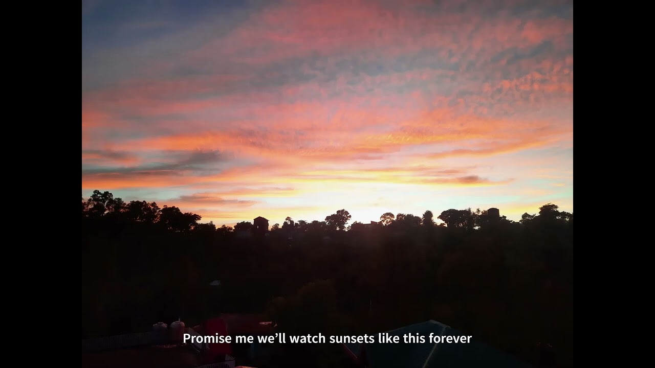 Would you watch sunsets like this with me forever? 🌅 | Love Soundscape