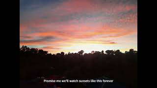 Would you watch sunsets like this with me forever 🌅 | Love Soundscape