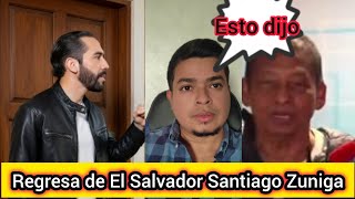 Regresa de El Salvador y Así Fue Tratado Santiago