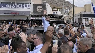 Législatives en Grèce : dernière ligne droite, les conservateurs largement favoris