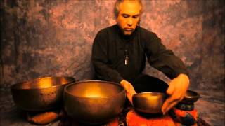 Meditationroot Chakra With Tibetan Singing Bowls