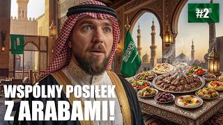 Obcy ludzie zaprosili nas na wspólny posiłek pod meczetem 🇸🇦 🥹