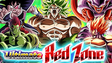 MOVIE BOSSES ULTIMATE RED ZONE BOSS RUSH! NO ITEM RUN! (DBZ: DOKKAN BATTLE)