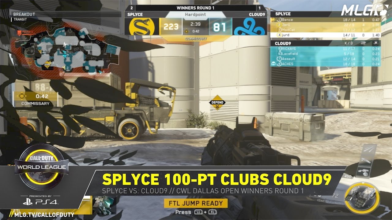 Splyce 100 Point Clubs Cloud9 - 