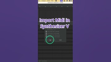MuseScore 4.4 Export Midi (With Lyrics) into Synthesizer V