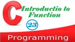 Introduction to functions in c
