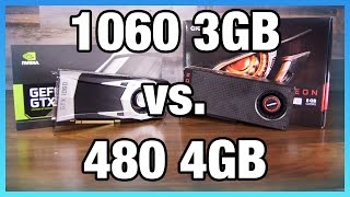 Nvidia Gtx 1060 3gb Vs Amd Rx 480 4gb Benchmark Gamersnexus Gaming Pc Builds Hardware Benchmarks