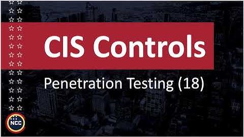 CIS: Penetration Testing