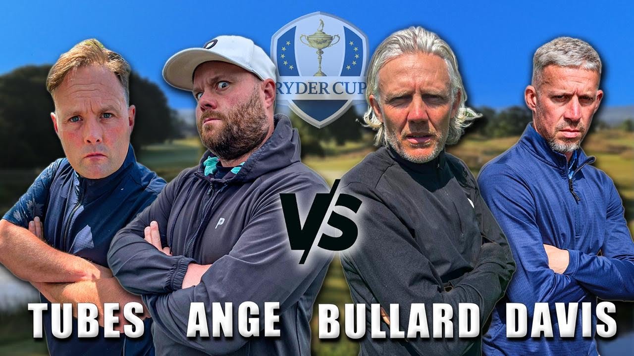 The Golf Life RYDER CUP Special !! 🔥| Tubes & Ange VS Jimmy Bullard & Sean Davis | K Club🇮🇪