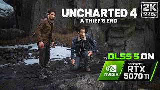Uncharted 4 With DLSS 5 Looks Like a New Game | Natural Preset + Neural Rendering RTX 5070ti