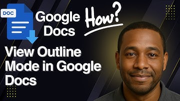 How to View Outline Mode in Google Docs – Navigate Your Docs Easily