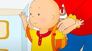 caillou and the school morning routine caillou cartoons for kids wildbrain kids
