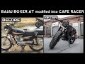 BAJAJ BOXER modified into CAFE RACER | RAMDEV CUSTOM MOTORCYCLES | JODHPUR