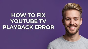 How To Fix Youtube Tv Playback Error - NEW! Step by Step