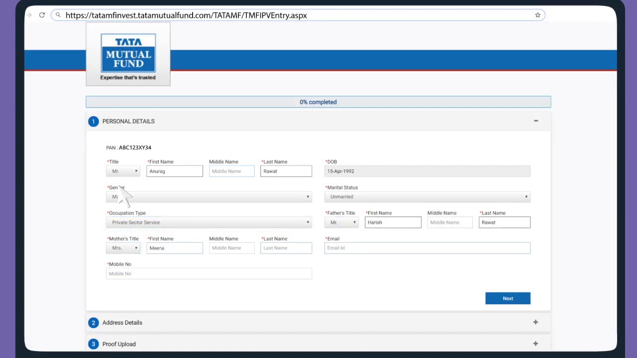 CKYC registration for investing in Mutual Funds
