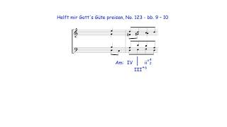 J. S. Bach's Chorales 5:  8th-Note Motion, Part 1
