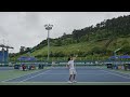 ATF 14&amp;U Hana Securities Sunchang International Junior Tennis Tour 朱紹琦 vs Do Hyun Park 0:6,1:6 PART2