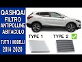 Qashqai J11 (2014-2020) Come Sostituire il Filtro Abitacolo Senza Danneggiarlo