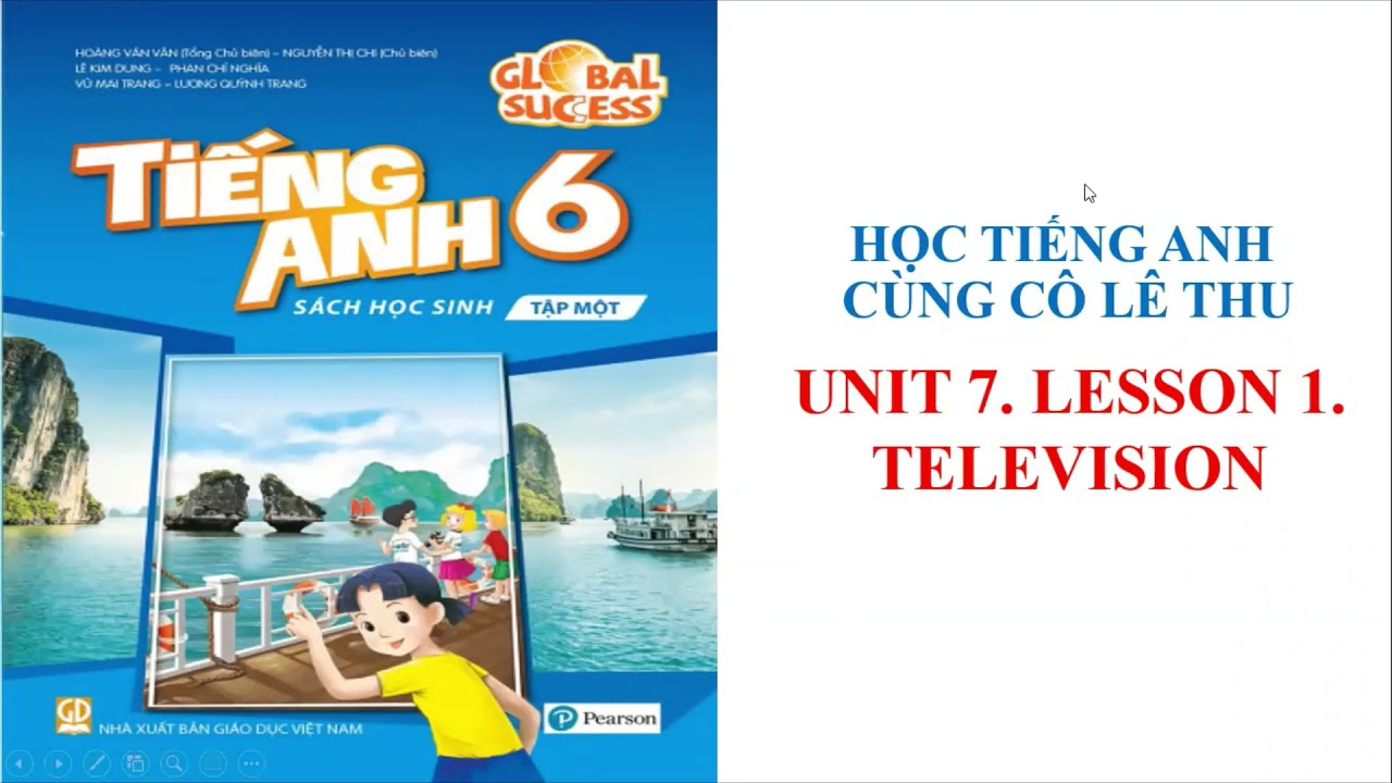 Tiếng Anh 6. Unit 7. Lesson 1: Getting started: TELEVISION - SGK mới (Chữa đáp án chi tiết)