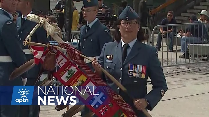 Master Warrant Officer Kimberlee honoured in Toron...