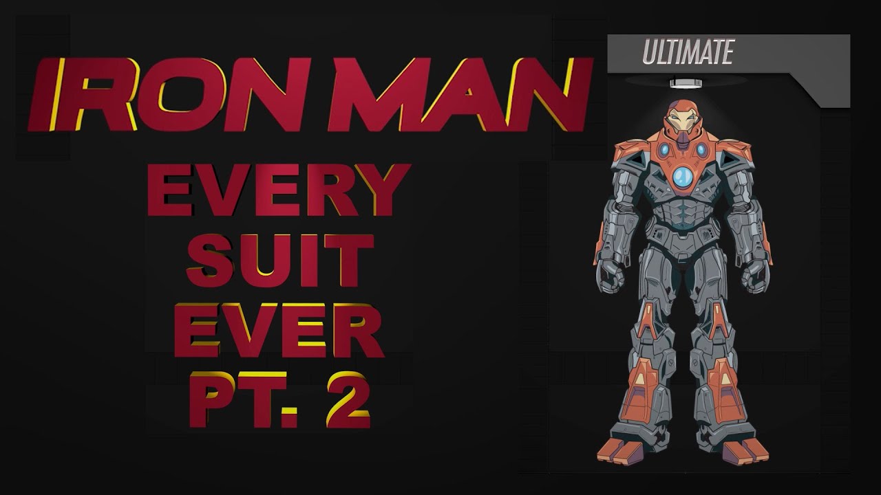 Hulkbuster, Ultimate, Thorbuster - Every Suit Ever Part 2 - Youtube