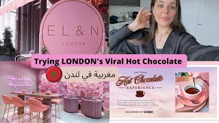 Trying LONDON's most VIRAL Hot Chocolate - مغربية في لندن ????